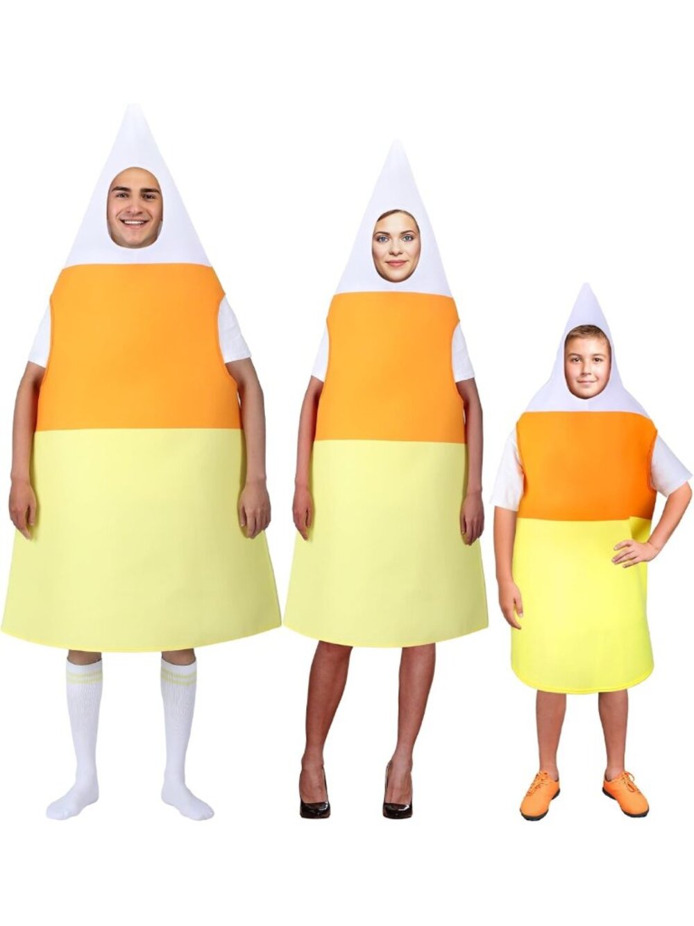 Fun Halloween Candy Corn Costume Cosplay Outfit for Parties & Events